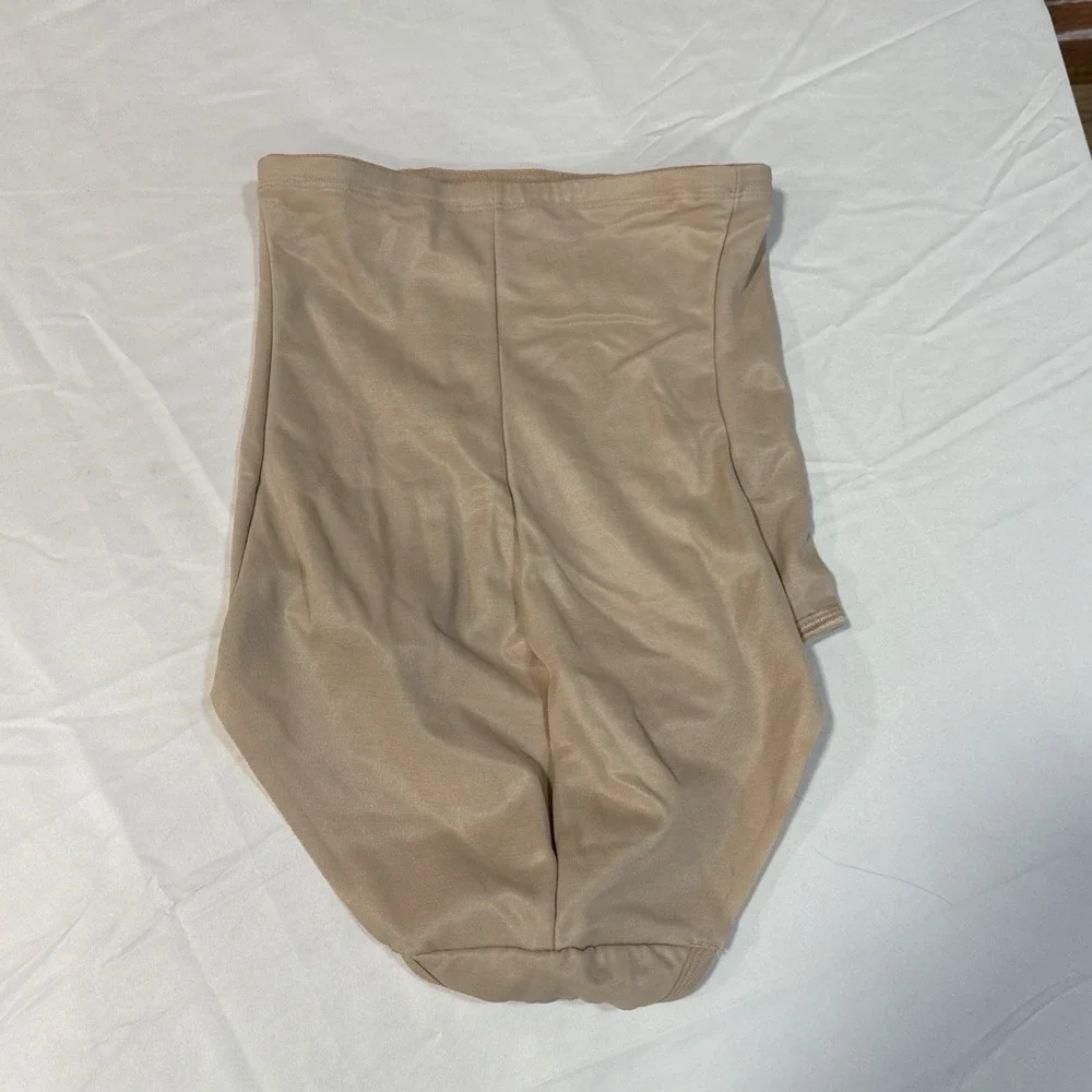 MIRACLESUIT Nude Extra Firm Control‎ Hi Waist Brief Panty NEW Womens Sz L LG